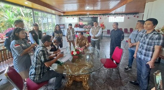 Wali Kota Caroll Senduk Support Pantarlih Gelar Coklit Data Pemilih.